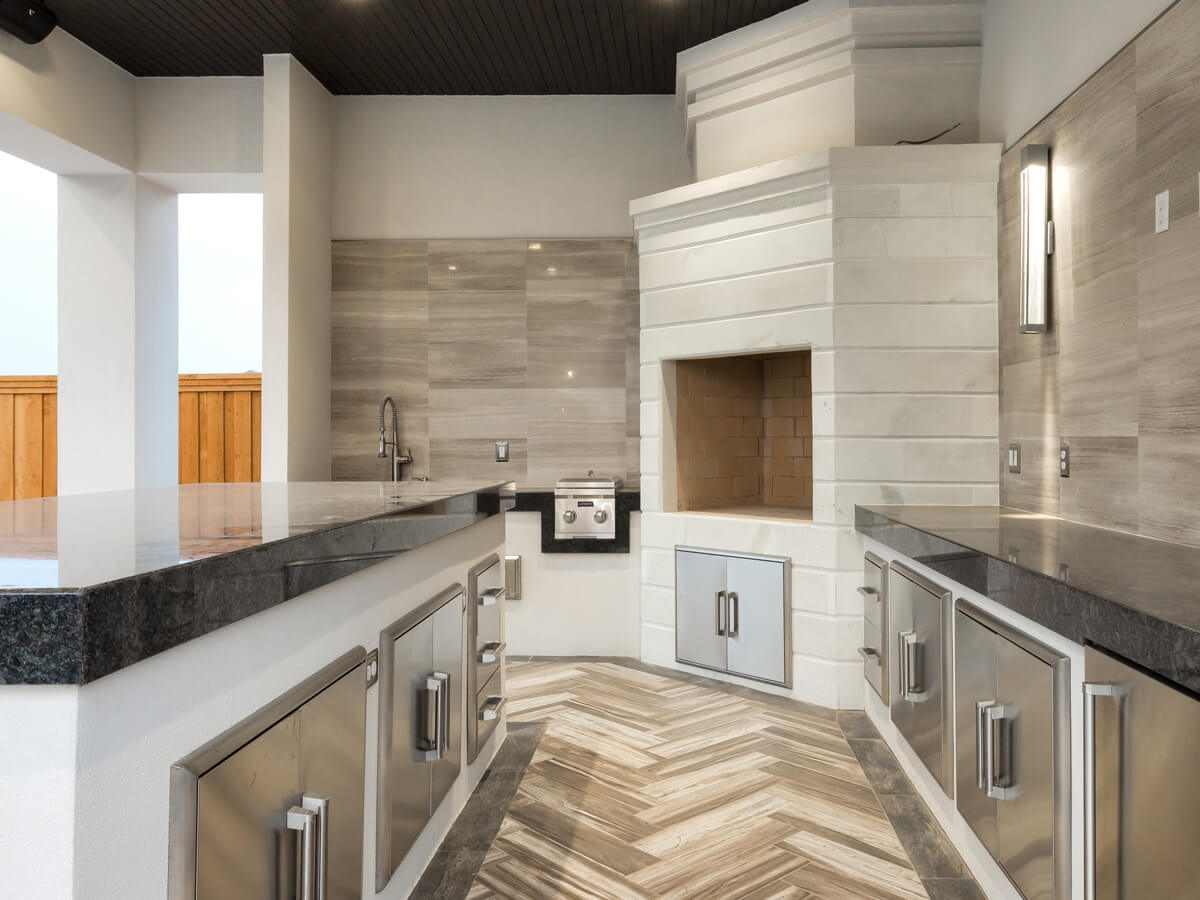 Kitchen Interior home granite countertops