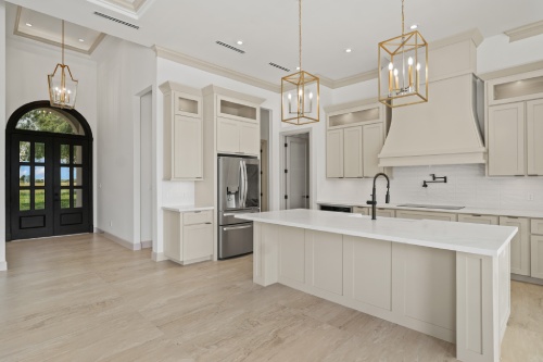 Kitchen design by Dolcan Homes McAllen